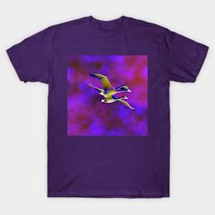 Birds in Flight Abstract T-Shirt